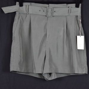 NWT A New Day shorts with belt Size 14 Olive color